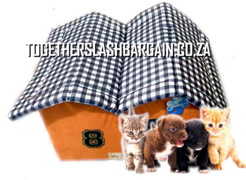 DOG AND CAT HOUSE | GREAT FOR PUPPIES AND KITTENS | SOFT AND WARM - BROWN COLOR