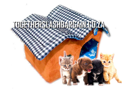 DOG AND CAT HOUSE | GREAT FOR PUPPIES AND KITTENS | SOFT AND WARM - BROWN COLOR