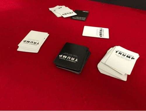 HUMANITY HATES TRUMP  CARD GAME