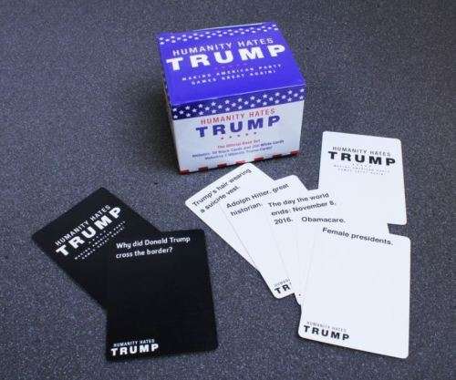 HUMANITY HATES TRUMP  CARD GAME