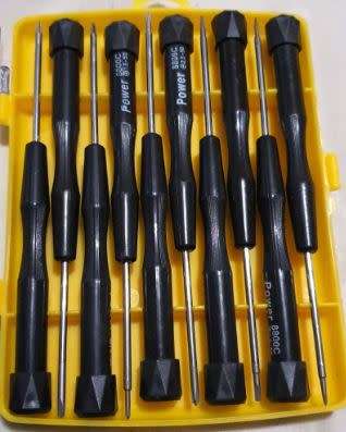 Precision Screw driver set 10pc
