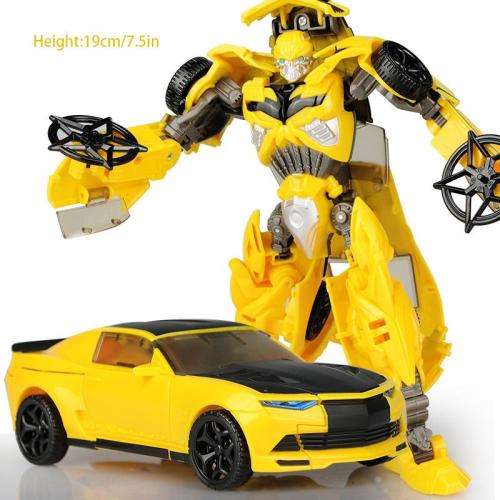 Transformer robot deformation toy - car