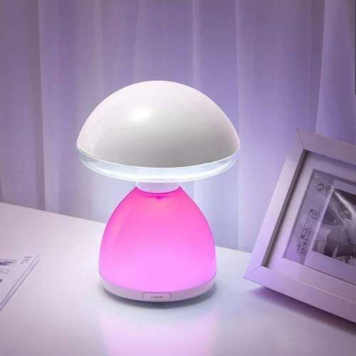 Mushroom Night Desk Lamp / 7 color adjustable Lamp / Great for kids