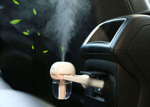 Car Air Humidifer Mist Diffuser Steam Essential Oil Ultrasonic Aroma Purifier