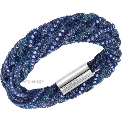Authentic Swarovski Stardust Twist Bracelet, STARDUST TWIST BLACK BRACELET SMALL 5202329