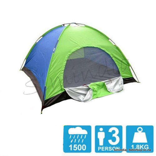 Outdoor Hiking Camping Travel Tent Easy to Set Up - For 3 persons