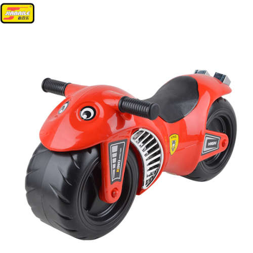 Children 's Toy Car Fitness Walker Car Cool Car Motorcycle Scooter Can Sit Can Ride - RED OR BLUE