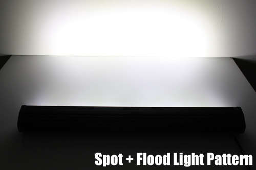 21.5" 120W 40 LED Offroad Light Bar Flood+Spot Beam Jeep/Truck/SUV/ATV Work Lamp