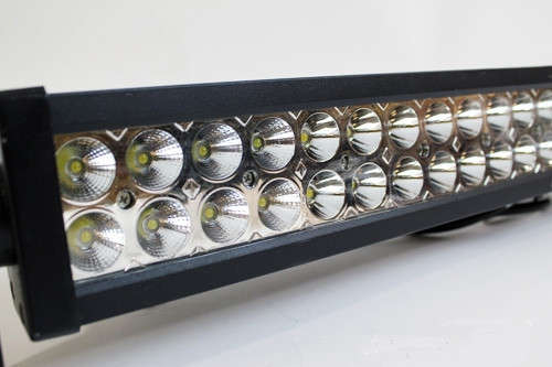 21.5" 120W 40 LED Offroad Light Bar Flood+Spot Beam Jeep/Truck/SUV/ATV Work Lamp
