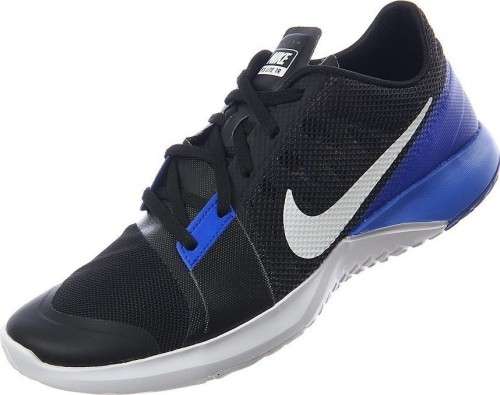 Original Mens NIKE Black And Blue FS Lite Trainer 3 Training Shoes - 807113-005 UK Size 8.5