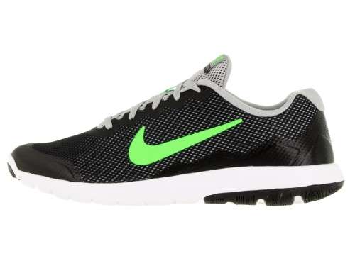 Original Mens NIKE Flex Experience Run 4 749172-017 Black Electric Green UK Size 9