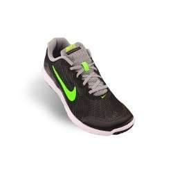 Original Mens NIKE Flex Experience Run 4 749172-017 Black Electric Green UK Size 9