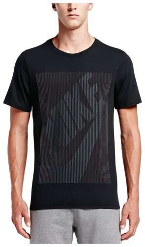 Original Mens Nike TRI-BLEND Mens Color Shift Futura Black T-Shirt Medium 805027-010