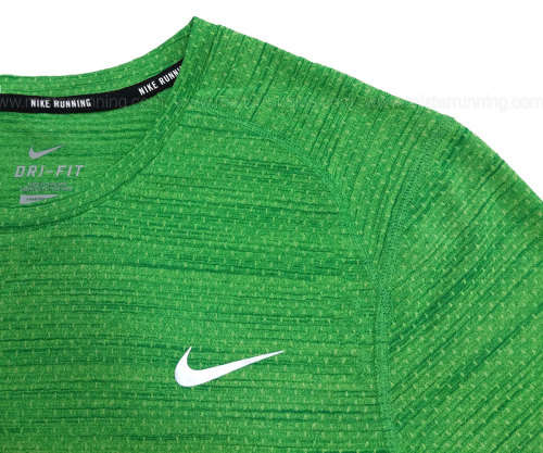 Original Mens Nike DRI-FIT COOL RELAY T-SHIRT GREEN 718348 313 - Size Large