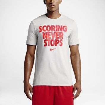 Original Mens Nike Scoring Never Stops 881807 100 Size Medium