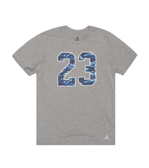 Original Men's Air Jordan 23 Take Off T-Shirt Grey 801071 010 Size Medium
