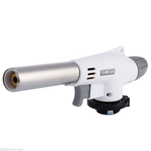 920 Camping Gas Torch Welding Fire Maker Lighter Butane Burner Flame Gun for BBQ