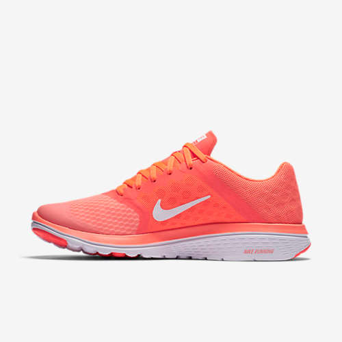 Original Women's NIKE FS Lite Run 3 807145 601 Atomic Pink Hyper Orange UK size 5