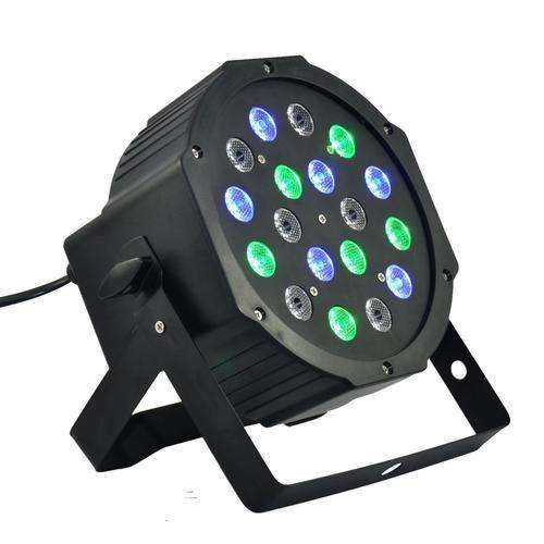18 x 1w LED MINI Flat PAR RGB Light