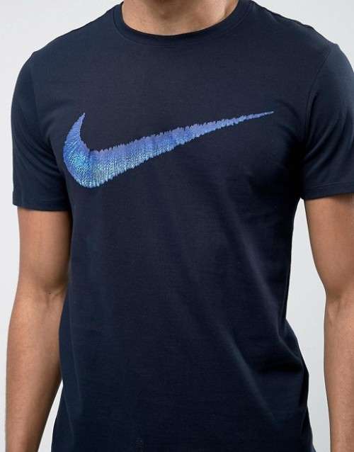 Original Mens Nike HANGTAG SWOOSH TEE 707456 475 Size XL