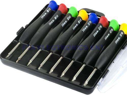 8pcs Computer Tablet Watch iPad Phone Repair Tool Kit Screwdriver Magnetized Set