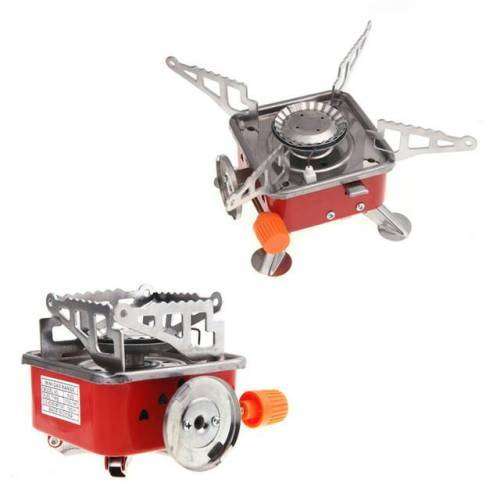 Outdoor Picnic Gas Burner Portable Card Type Camping Stove