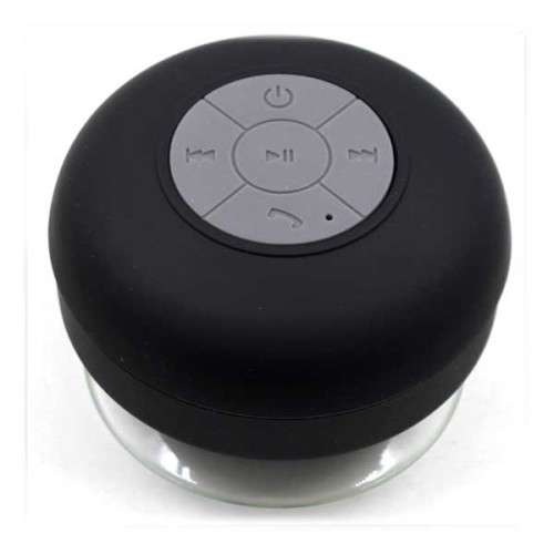 Waterproof Bluetooth Shower Speaker & Hands Free Speakerphone -  Assorted colors (white/black)