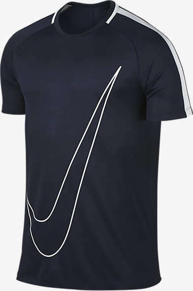 Black Friday -Original Mens NIKE Academy Short Sleeve Football Dri-Fit 832985 451 - Size Extra Large