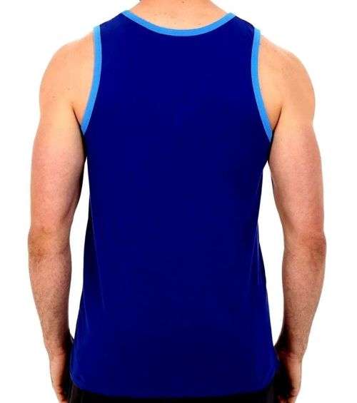 Original Mens Nike Futura Tank Top Blue Gym Casual Training 871770 455 Size Extra Large