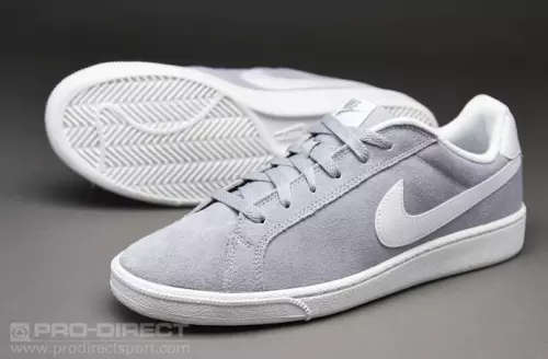 Original Mens NIKE Court Majestic Suede 653485 010 - UK Size 8 (SA 8)