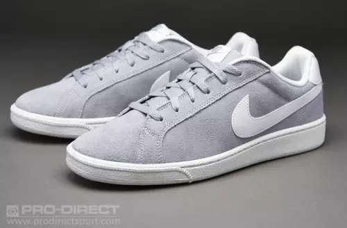 Original Mens NIKE Court Majestic Suede 653485 010 - UK Size 8 (SA 8)