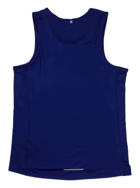Original Mens Nike Dri Fit Miler Running Singlet Tank Top BLUE 872014 455 Size Extra Large