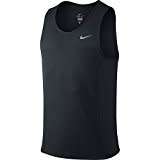 Black Friday -Original Mens Nike Dri Fit Miler Running Singlet Top BLACK 872014 010 Size Extra Large