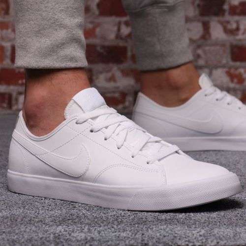 Black Friday Original Mens NIKE Court Royale Leather 749747 111 - UK Size 12 (SA 12)