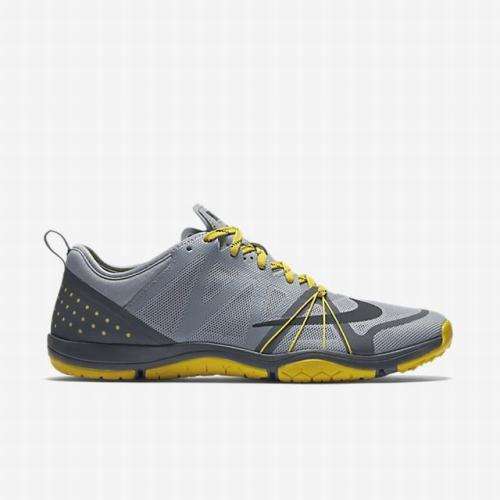 Original Women's NIKE Wolf Grey Free Cross Compete Training Shoe 749421 008 Size UK 5 (SA 5)