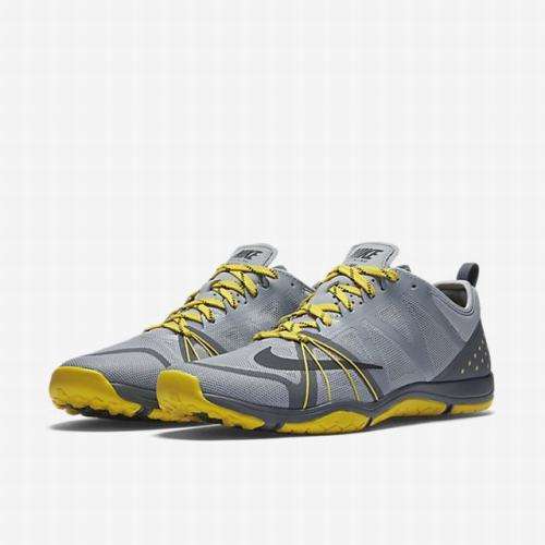 Original Women's NIKE Wolf Grey Free Cross Compete Training Shoe 749421 008 Size UK 5 (SA 5)