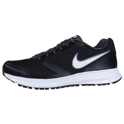 Original Mens Nike Running DOWNSHIFTER 6 BLACK WHITE MAGNET GREY 684652 003 UK Size 9 (SA 9)
