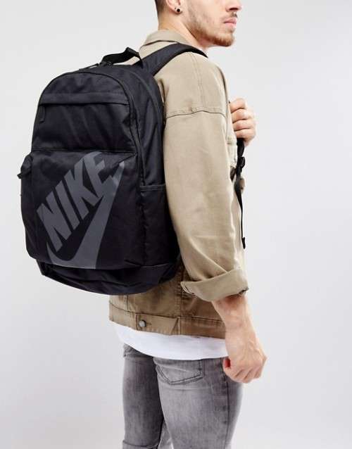 Original Unisex NIKE Logo Backpack In Black BA 5381 010