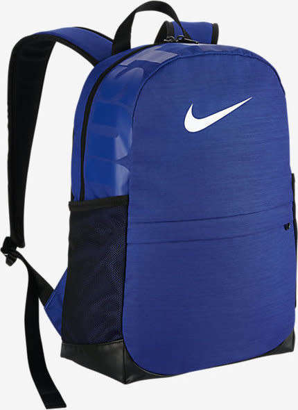 Original NIKE Brasilia Backpack - GAME ROYAL / BLACK / WHITE  BA5473 480