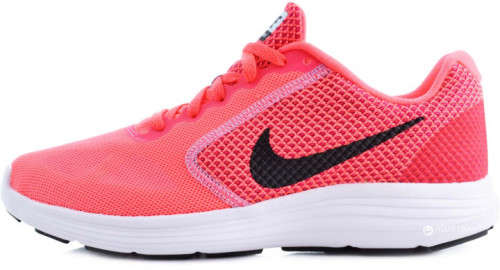 Original Women's NIKE Revolution 3 Sneakers Hot Punch/ Black 819303 602 UK Size 5 (SA 5)