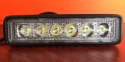 Car Truck 18W LED Work Light Bar Reversing Flood Lamp Jeep Boat 4WD 12V 24V