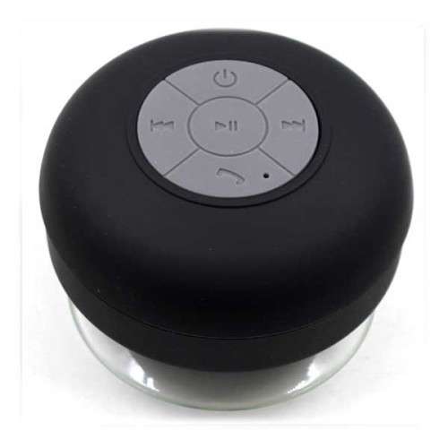 Waterproof Bluetooth Shower Speaker & Hands Free Speakerphone -  Assorted colors (white/black)