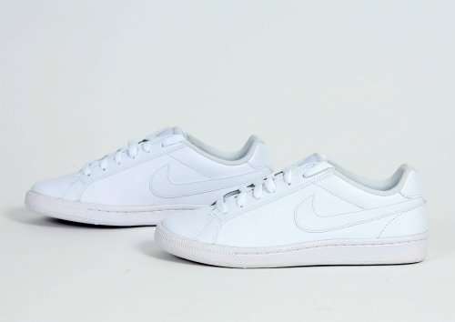 Original Women's NIKE Sportswear Court Majestic White/White Wolf Grey 454256 118 UK 6.5 (SA 6,5)
