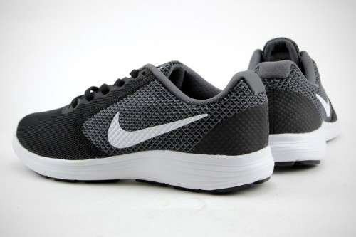 Original Women's NIKE Revolution 3 Sneakers Dark Gray/ Black 819303 001 UK Size 5 (SA 5)