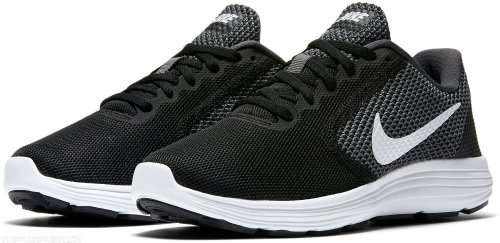 Original Women's NIKE Revolution 3 Sneakers Dark Gray/ Black 819303 001 UK Size 5 (SA 5)