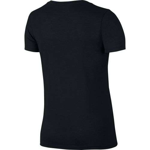 Original NIKE Frequency V-Neck Women's T-Shirt Black / White / Grey 779244 010 Size Medium