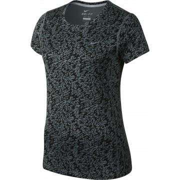 Original NIKE WOMEN'S PRONTO MILER SHORT SLEEVE RUNNING TOP 719545 012 Size Large