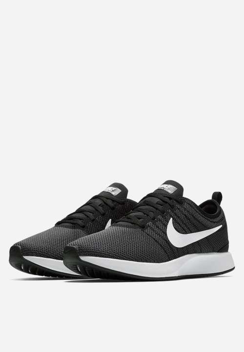 Original Mens Nike DUALTONE RACER BLACK/WHITE/DARK GREY 918227 002 UK Size 8/9/10 (SA 8/9/10)