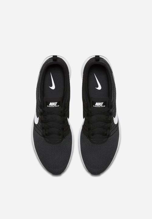 Original Mens Nike DUALTONE RACER BLACK/WHITE/DARK GREY 918227 002 UK Size 8/9/10 (SA 8/9/10)