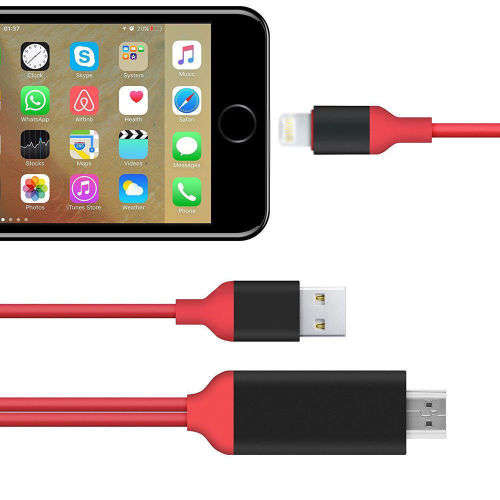 8 Pin Lightning Cable to HDMI TV AV Adapter for iPad iPhone